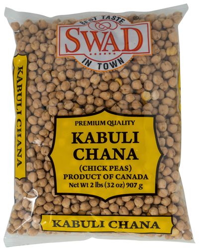 Swad Kabuli Chana (Chickpeas) Dry Dried Garbanzo Beans 2LB