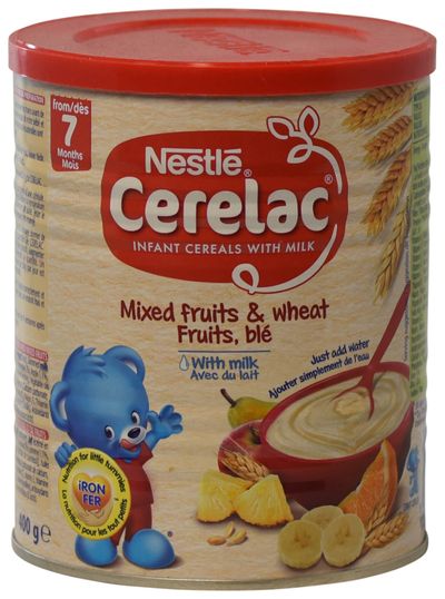 Nestle Cerelac Mixed Fruit & Wheat With Milk 400gm