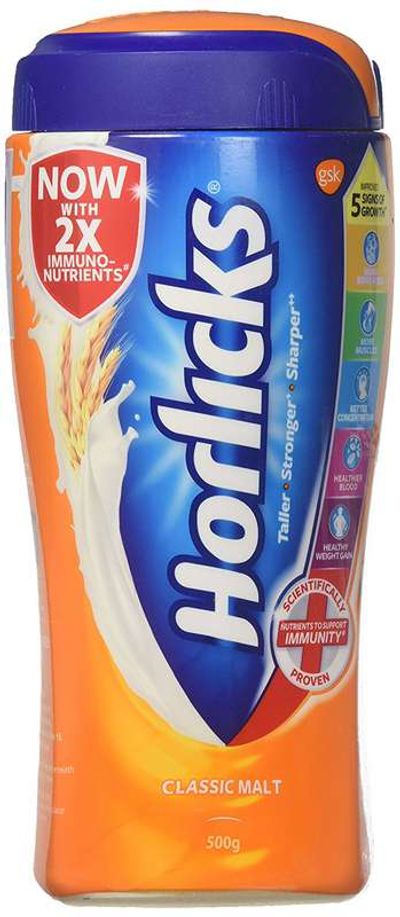Horlicks Classic Malt Drink Mix 500gm