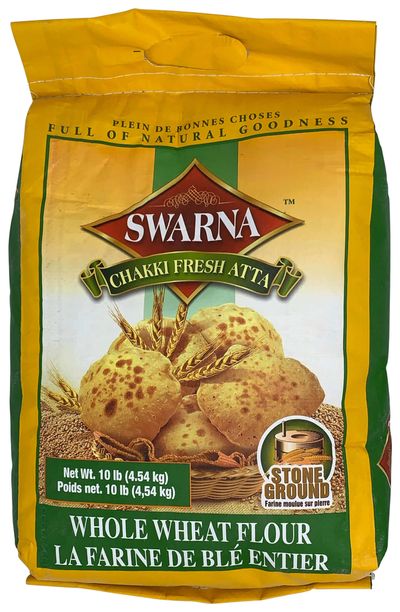 Swarna Chakki Fresh Atta Whole Wheat Flour 10LB