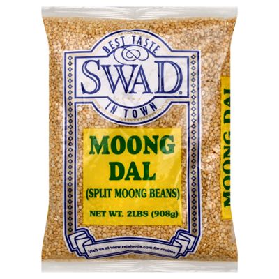 Swad Mung Moong Dal Split Yellow Washed 2LB