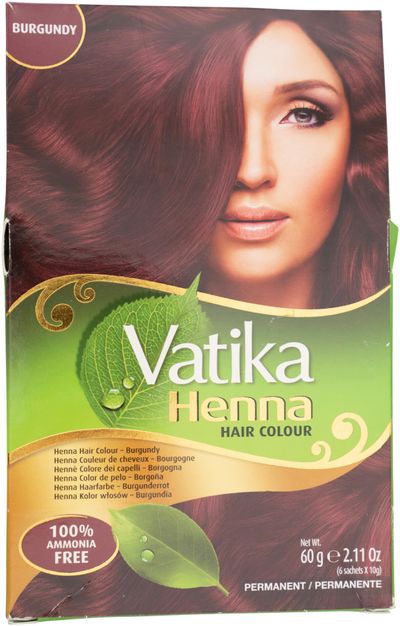 Vatika Henna Burgundy Hair Color 60gm