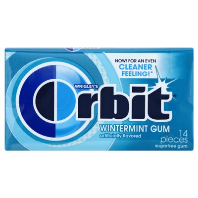 Wrigley's Orbit Wintermint Sugarfree Gum