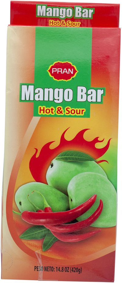 Pran Mango Bar Hot & Sour 30Pieces 420gm