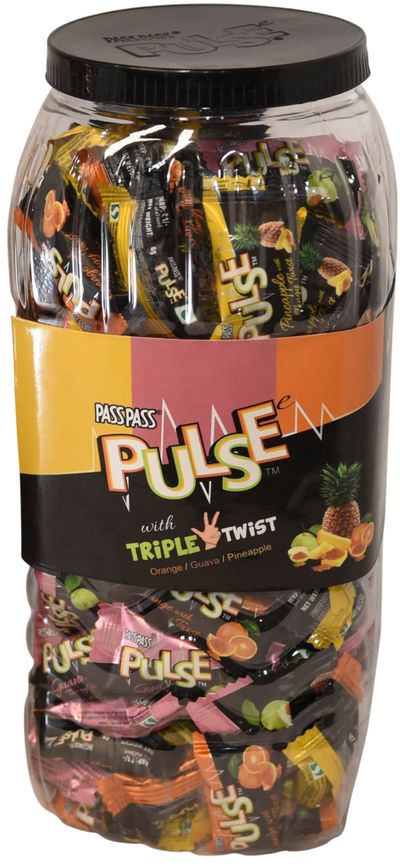 Pass Pass Pulse Triple Twist Candy 600gm