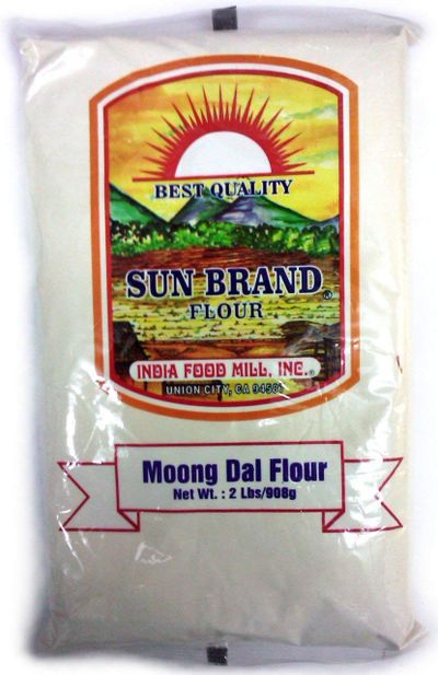 Sun Brand Mung Moong Dal Daal Flour 2LB