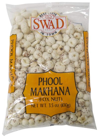 Swad Phool Makhana Makhna Lotus Seeds 100gm