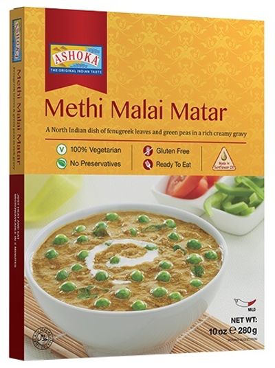 Ashoka Methii Mutter Malai (Ready To Eat) 280gm