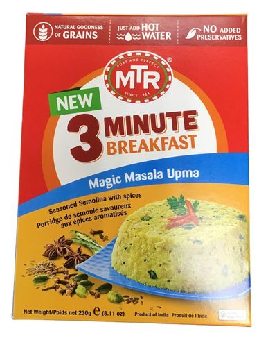 MTR 3 Minute Breakfast Magic Masala Upma 230gm