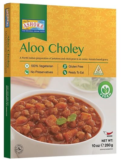 Ashoka Aloo Choley Chole (Vegan)(Ready To Eat) 280gm