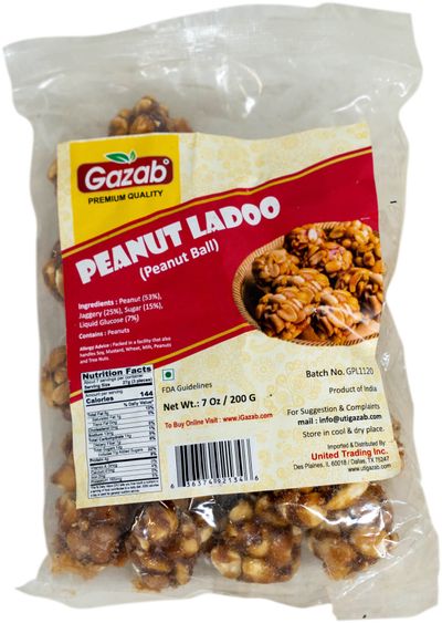 Gazab Peanut Ladoo Laddoo 200gm