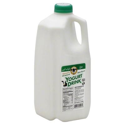 Karoun Yogurt Drink Mint Flavor Half Gallon