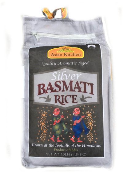 Asian Kitchen Premium Indian Basmati Rice (Silver) 20LB