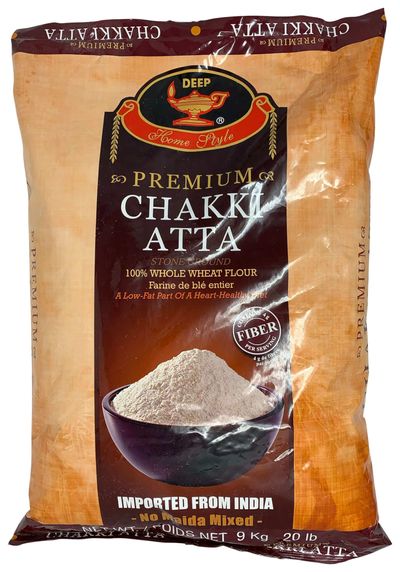 Deep Chapati Flour Premium Chakki Atta 20LB