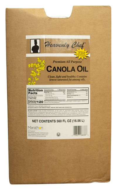 Heavenly Chef Pure Canola Oil 35LB