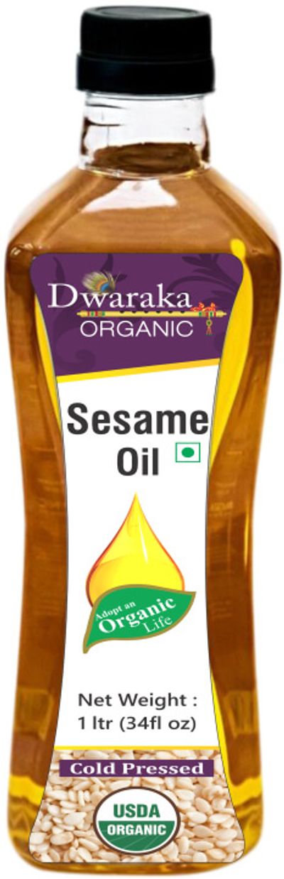 Dwarka Organic Sesame Oil 1 Liter