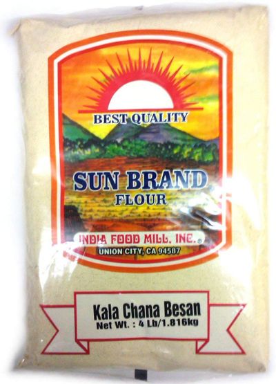 Sun Brand Kala Chana Besan Flour 4LB