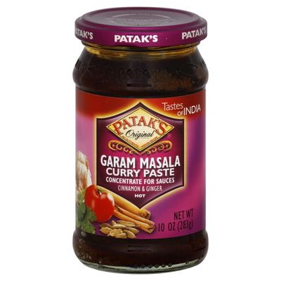 Patak's Garam Masala Curry Paste 10oz