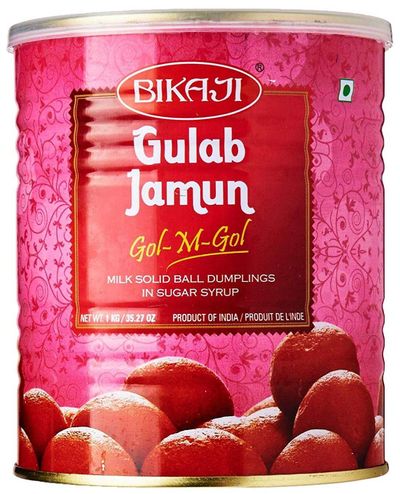 Bikaji Gulab Jamun 1KG (Canned)
