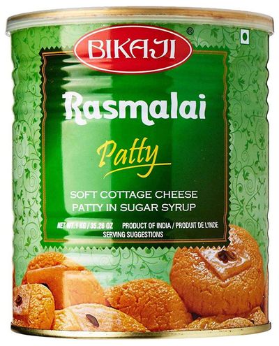 Bikaji Rasmalai Patty 1KG Can