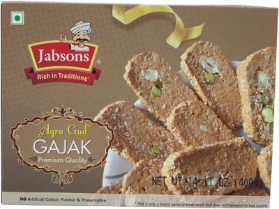 Jabsons Agra Gud Gajak 400gm
