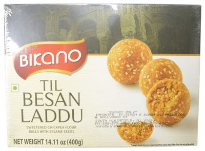Bikano Flax Seed Besan Laddu Laddoo Laddo 400gm
