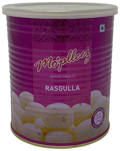 Haldiram's Moplleez Rasagulla Rasgulla 1KG Can
