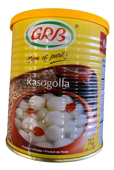 GRB Rasogolla Rasgulla (Canned) 1KG