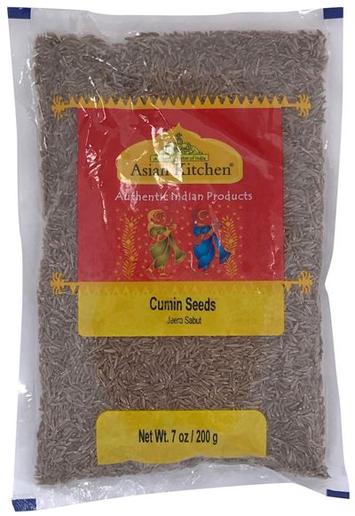 Asian Kitchen Cumin Seeds (Jeera) 200gm