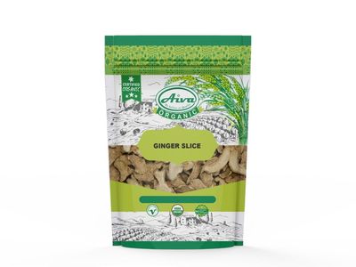 Aiva Organic Dried Ginger Slice 200gm