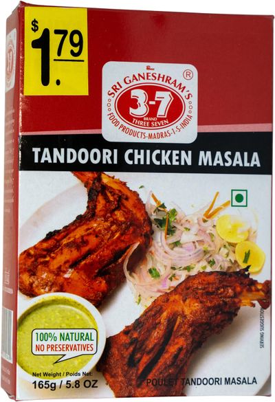 3-7 Brand Tandoori Chicken Masala Spice Mix 165g