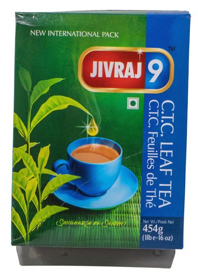 Jivraj 9 C.T.C Leaf Tea 1LB